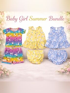 Baby Girl Outfit Bundle 6–12 Months – GAP & The Children’s Place